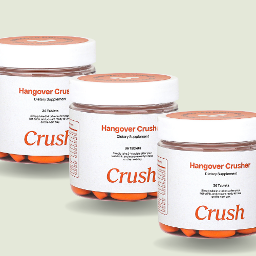 Hangover Crusher Three-pack